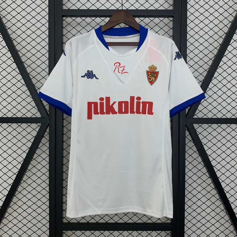 Camiseta Real Zaragoza Retro Home 01/02