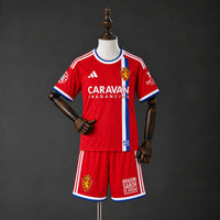 Camisetas y Pantalones Cortos Niños Real Zaragoza Away 26/27