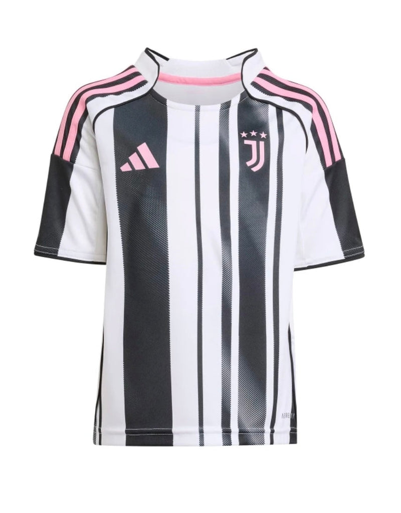 Camisa y Pantalones Cortos para Niños Juventus Home 25/26