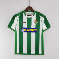 Camiseta Retro Real Betis Home 01/02