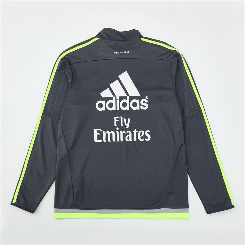 Camiseta de entrenamiento retro de manga larga del Real Madrid 15/16