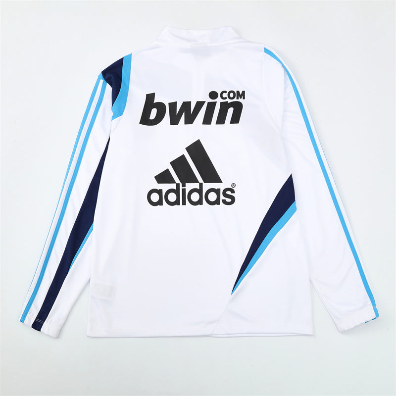 Camiseta de entrenamiento retro de manga larga del Real Madrid  09/10