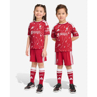 Camiseta y Pantalones Cortos para niños Liverpool Home 26/27