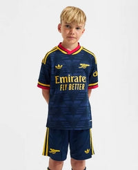 Camisa y Pantalones Cortos para Niños Arsenal Away 26/27