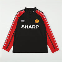 Camiseta de entrenamiento retro de manga larga del Manchester United 98/99