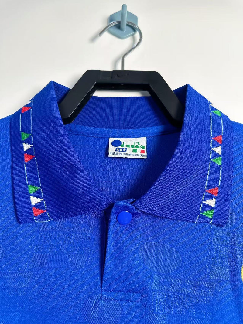 Camiseta Retro Selección Italia 1994 - manga larga