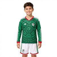 Camisa e Pantalones Cortos para Niño Mexico Home 26/27 - Manga Larga