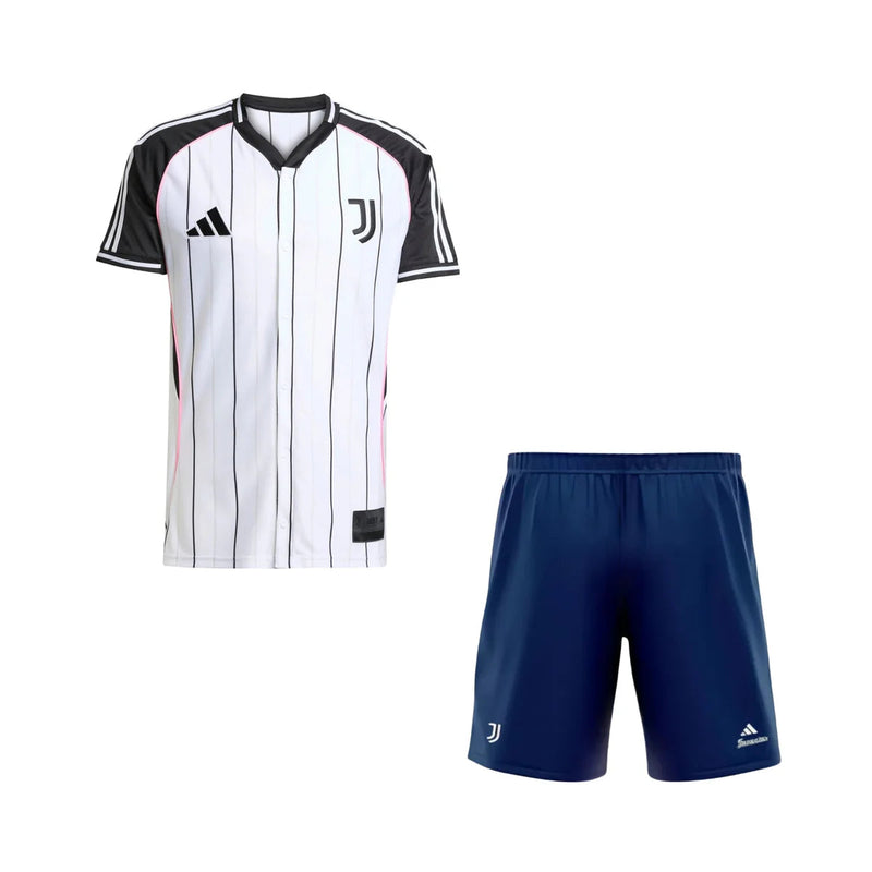 Camisa y Pantalones Cortos para Niños Juventus US 25/26