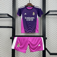 Camiseta y Pantalones Cortos Niños Real Madrid Portero 25/26