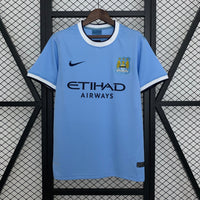 Camiseta Manchester City Retro Home 13/14