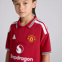 Camiseta y Pantalones Cortos para Niño Manchester United Home 26/27