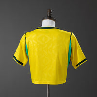 Camiseta Corta Brasil Home 26/27 Mujer