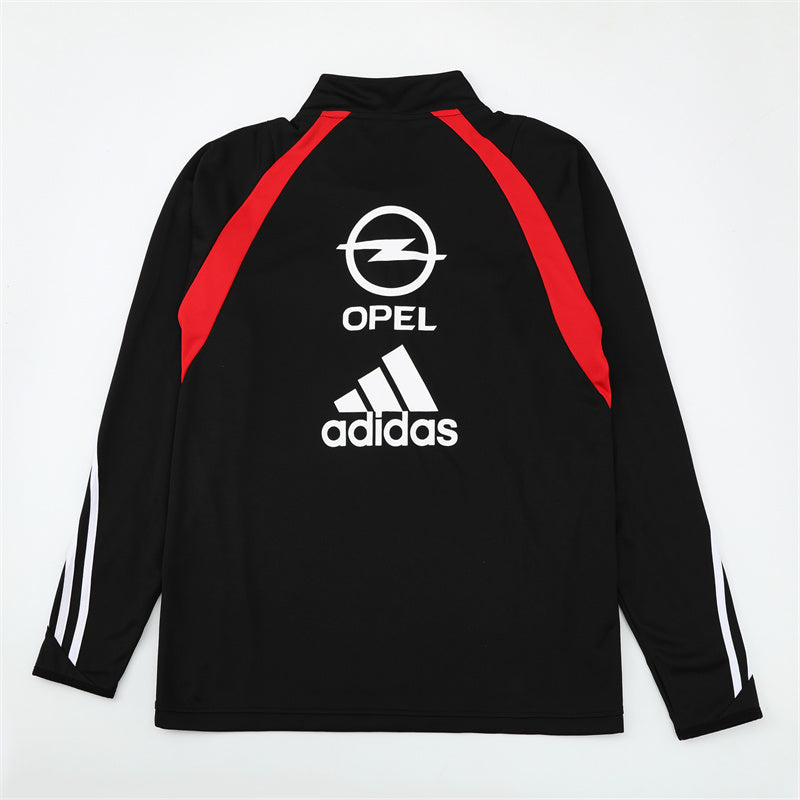 Camiseta de entrenamiento retro de manga larga del Milan 03/04