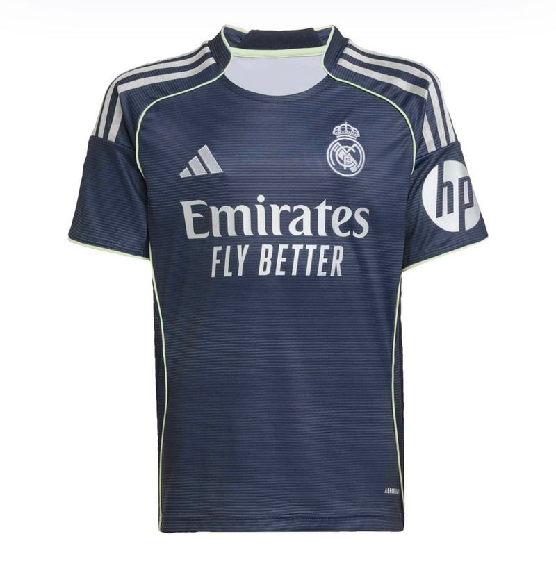 Camiseta y Pantalones Cortos Niños Real Madrid Away 25/26