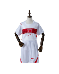 Camiseta y Pantalones Cortos para Niño Turquía Away 26/27