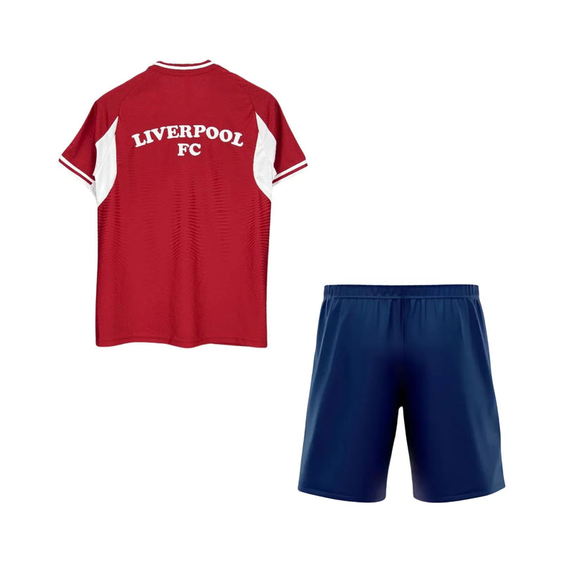 Camiseta y Pantalones Cortos para niños Liverpool US 25/26