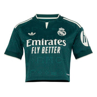 Camiseta Real Madrid Away 26/27 - Mujer Cropped