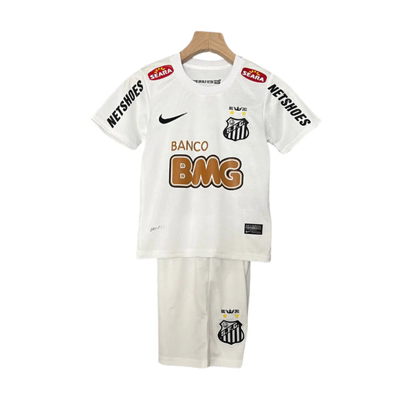 Camiseta y Pantalon Corto Niño Santos Home 11/12