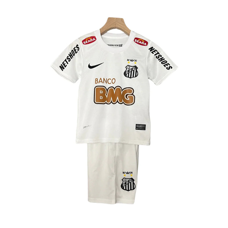 Camiseta y Pantalon Corto Niño Santos Home 11/12
