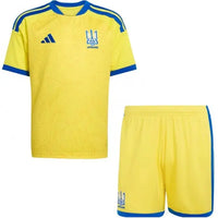 Camiseta y Pantalon Corto para Nino Ucrania Home 26/27