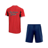 Camiseta y Pantalones Cortos para Niño Manchester United US 25/26