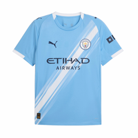 Camisa e Pantalones Cortos para Niños Manchester City Home 25/26