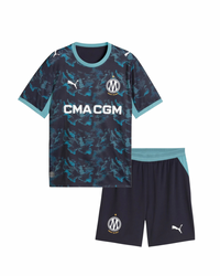 Camiseta y Pantalones Cortos para Niños Olympique de Marseille Away 26/27