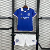 Camisa e Pantalones Cortos para Niño Rangers FC 25/26 Home