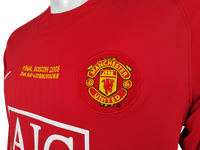 Camiseta retro Manchester United Home  manga larga 2007/2008