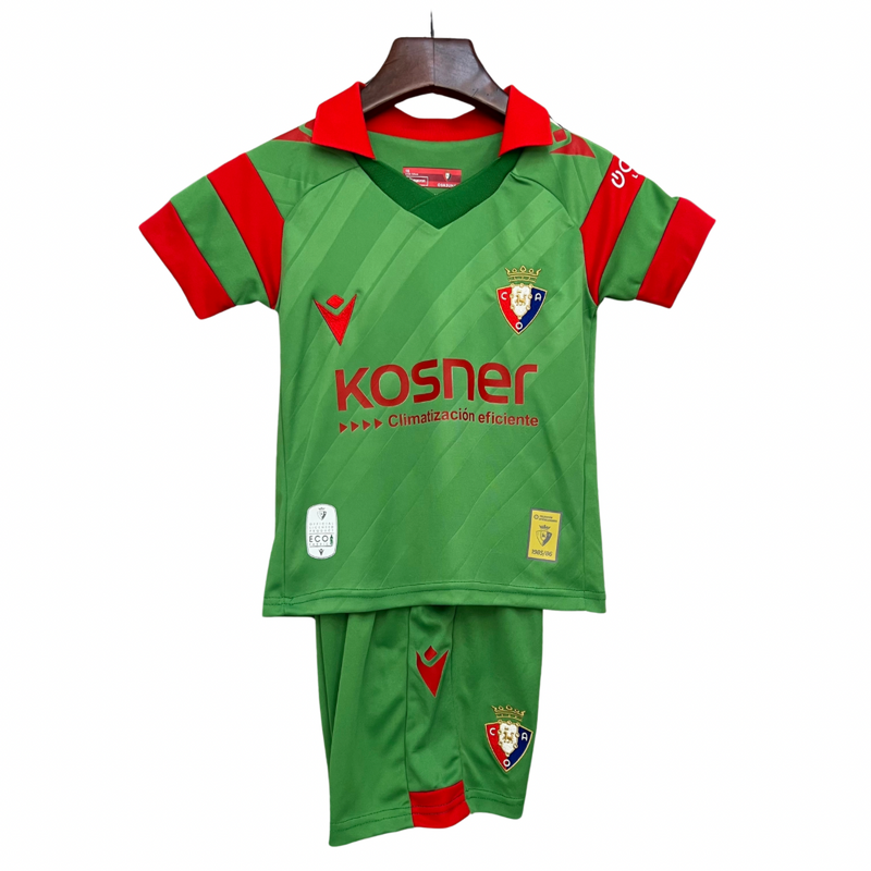 Camisetas y Pantalones Cortos Niños Osasuna Away 25/26
