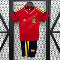 Equipación Selección España Home para Niño retro 2012