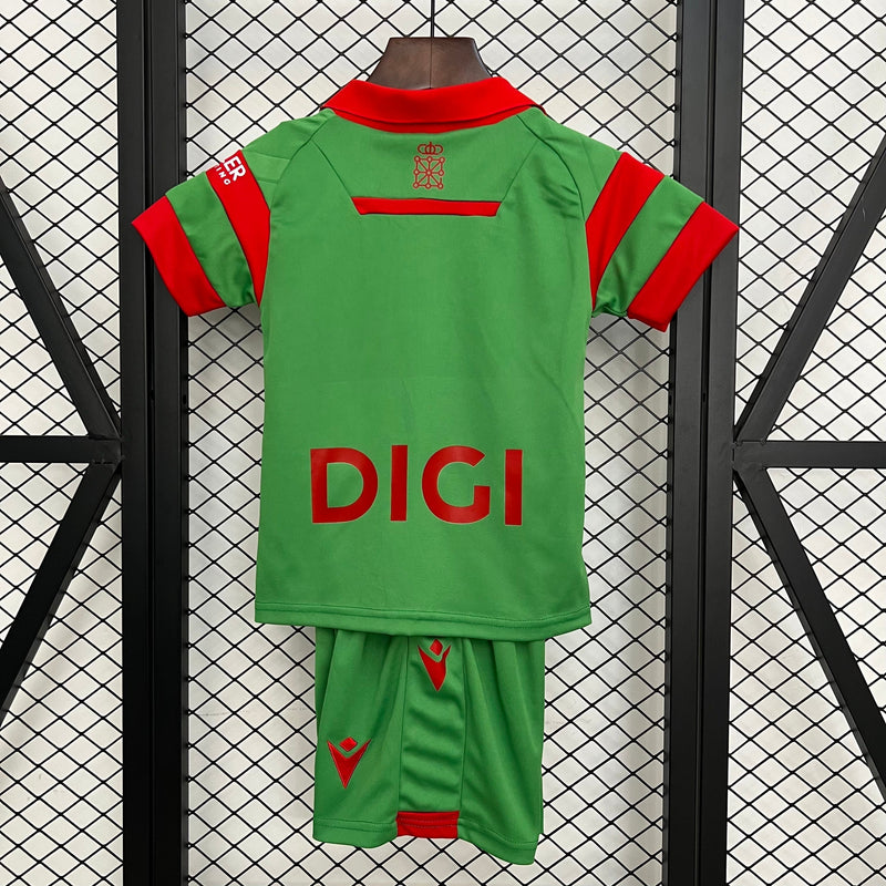 Camisetas y Pantalones Cortos Niños Osasuna Away 25/26
