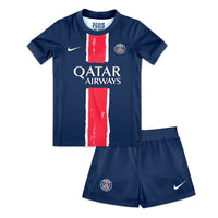 Camisa e Pantalones Cortos para Niños PSG Home 24/25