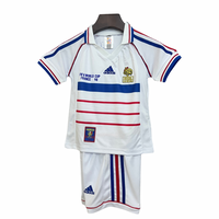 Camisa e Pantalones Cortos para Niño Retro Francia Away 1998