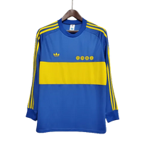 Camiseta Boca Juniors Retro 1981 - Manga Larga