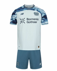 Camiseta y Pantalones Cortos para niño Bayer Leverkusen Away 26/27