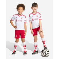 Camiseta y Pantalones Cortos para niños Liverpool Away 26/27