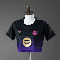 Camiseta Barcelona Away 26/27 Mujer Cropped