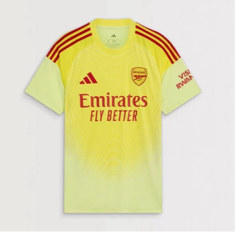 Camiseta de portero Arsenal 25/26