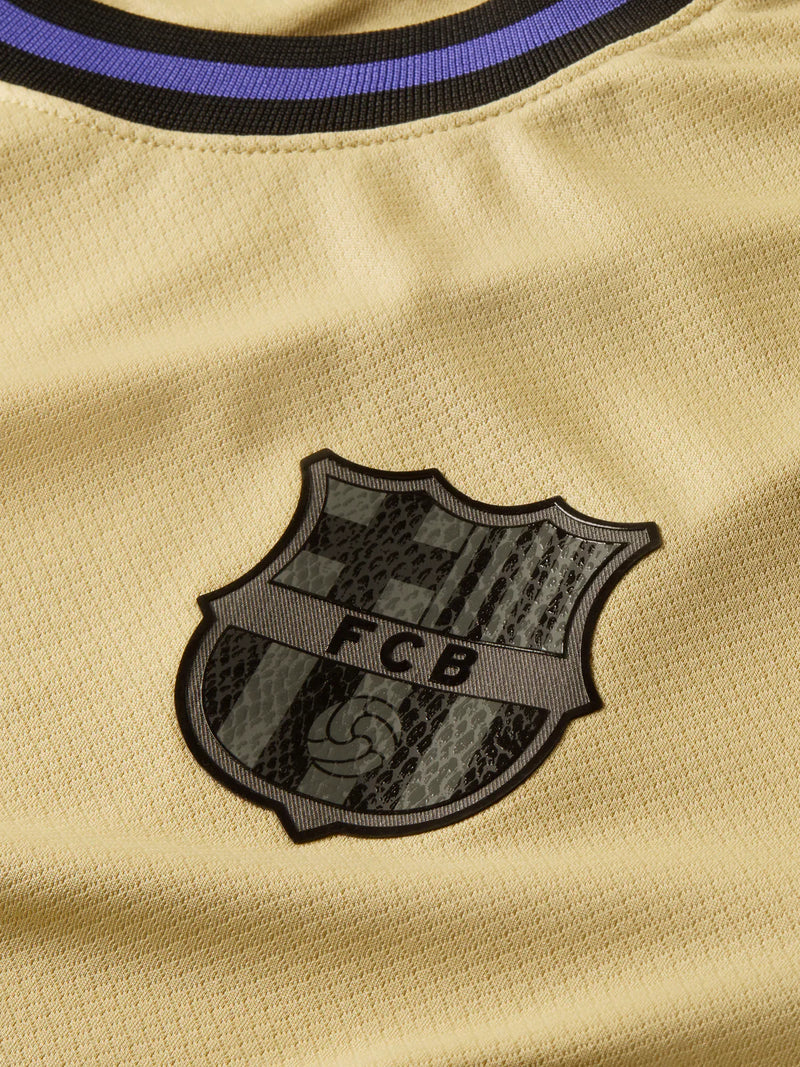 Camisa e Pantalones Cortos para Niño FC Barcelona Away 25/26