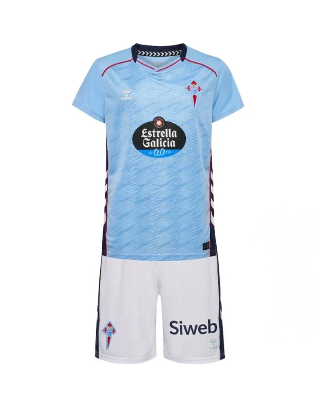 Camisa e Pantalon Corto Niño RC Celta Home 25/26