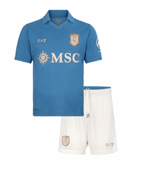 Camiseta y Pantalon Corto para Niño Napoli Home 26/27