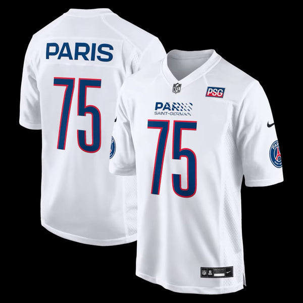 Camiseta PSG 2025 Soccer x NFL Game Jersey - White