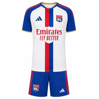 Camiseta y Pantalones Cortos para Niños Lyon Home 26/27