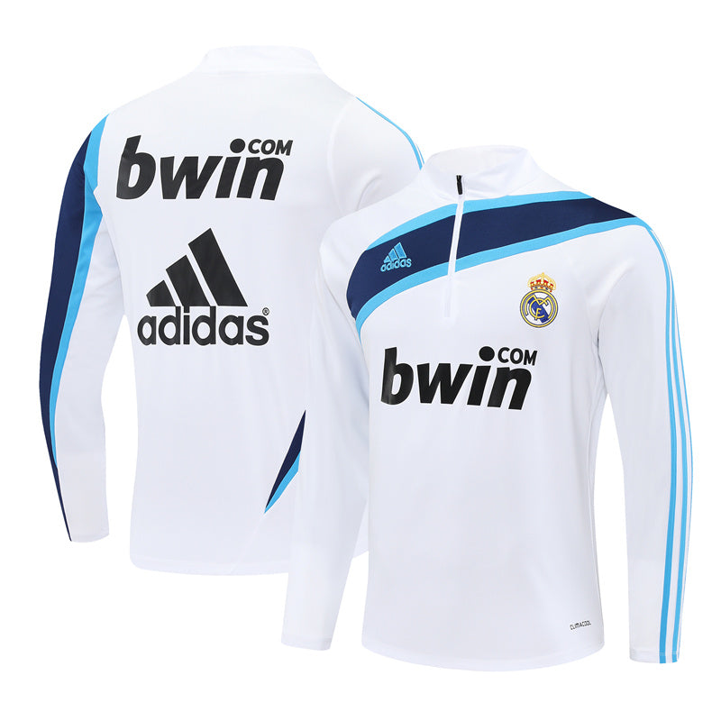 Camiseta de entrenamiento retro de manga larga del Real Madrid  09/10