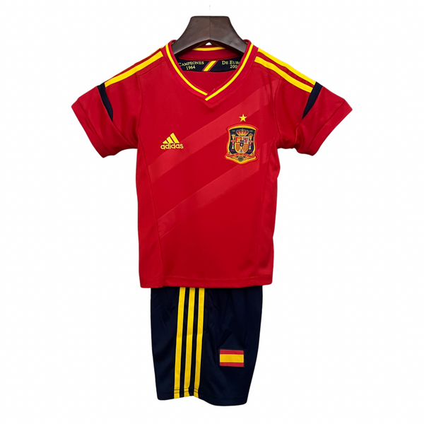 Equipación Selección España Home para Niño retro 2012