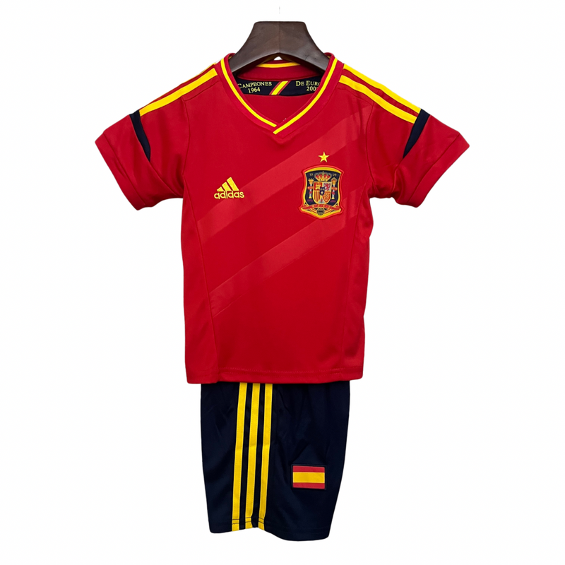 Equipación Selección España Home para Niño retro 2012