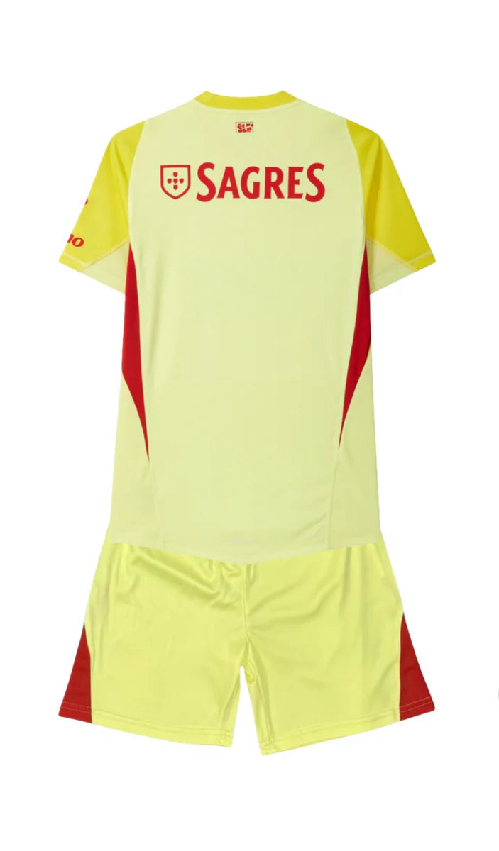Camiseta y Pantanoles Cortos Niño Benfica Portero 25/26
