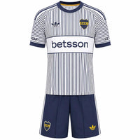 Camiseta y Pantalón Corto Niño Boca Juniors Away 26/27