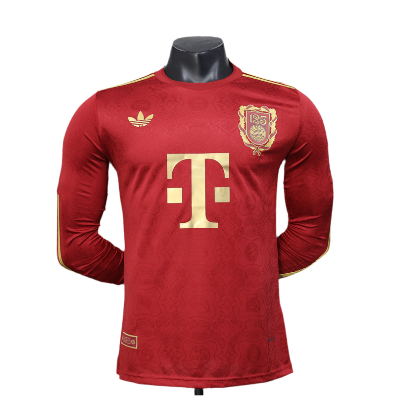 Camiseta Bayern de Múnich Home 24/25 Versión Jugador - Manga Larga